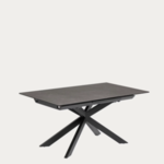 Atminda uitschuifbare tafel , Kave Home , Zwart